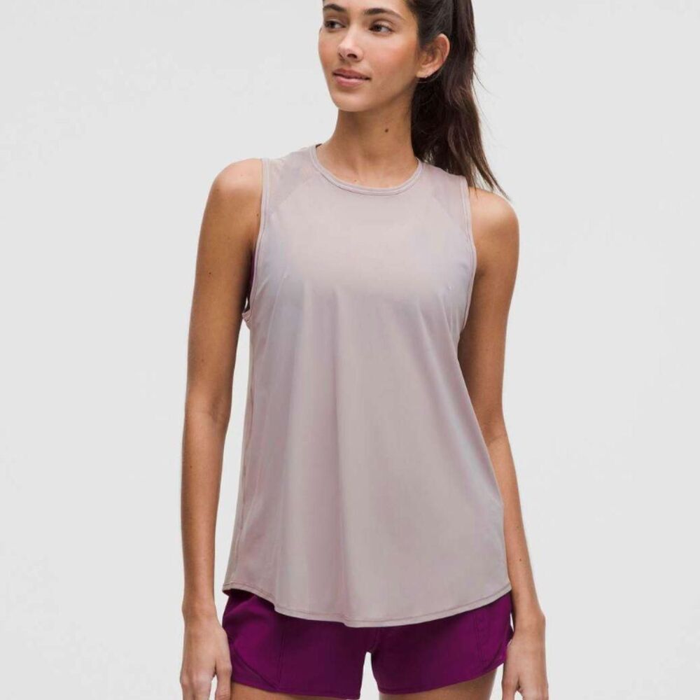 Lululemon Sculpt Tank in Mauve Grey - Size 14